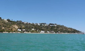 Sidi Bou Saïd vu de la mer