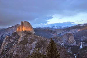 Le Half Dome, emblème du parc national de Yosemite