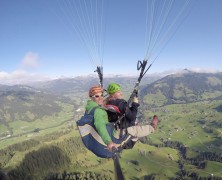 Visite de la Suisse Romande en parapente