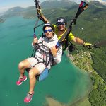 Baptême en parapente sur le lac d’Annecy