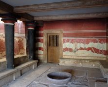 Le palais de knossos, une des merveilles de la crete